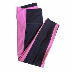 Athleta PowerVita Two Tone Pocket Capri MP